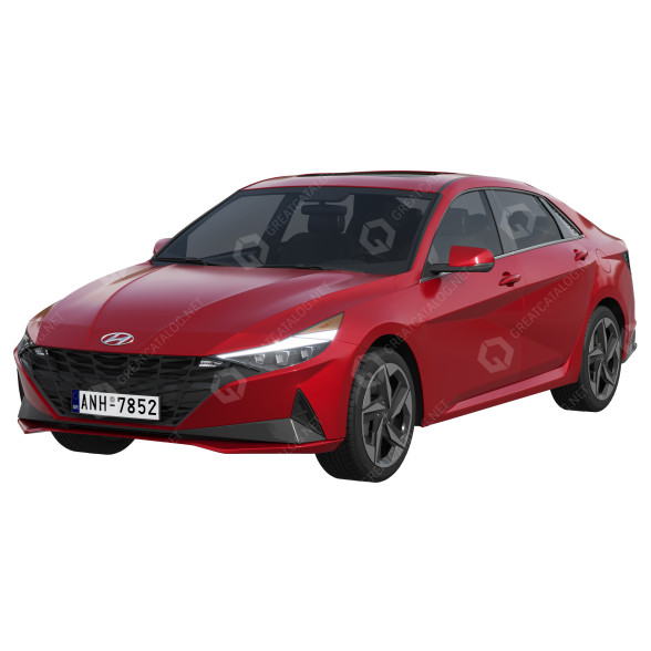 Auto Hyundai Elantra 3D-Modell