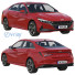 Auto Hyundai Elantra - zifir3d