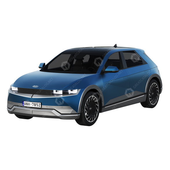 Coche Hyundai Ioniq 5 2022 Modelo 3D