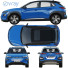 Car Hyundai Kona Electric - zifir3d
