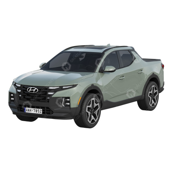 Автомобіль Hyundai Santa Cruz 3D модель