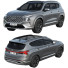 Coche Hyundai Santa Fe - zifir3d
