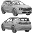 Coche Hyundai Santa Fe - zifir3d