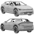 Автомобіль Kia EV6 - zifir3d