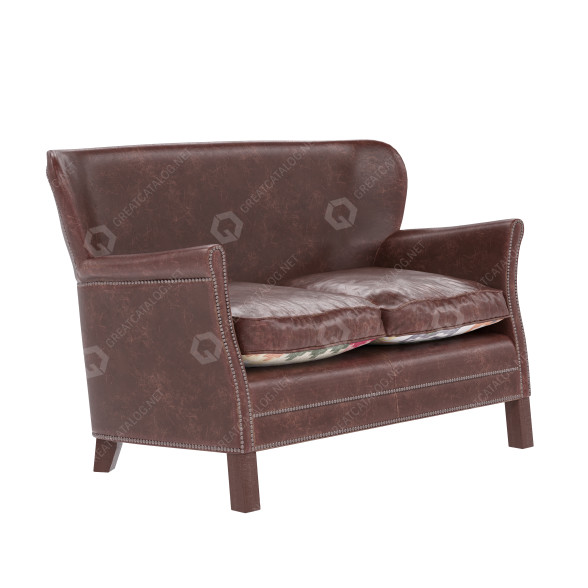 Sofá Pib Turner Leather Modelo 3D