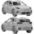 Samochód Kia Niro EV - zifir3d