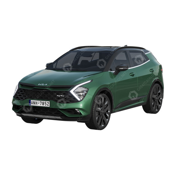 Auto Kia Sportage GT-Line 3D-Modell