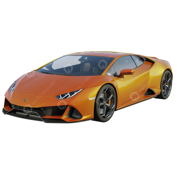 Car Lamborghini Huracan EVO 3D model