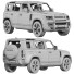 Автомобіль Land Rover Defender - zifir3d