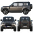 Автомобіль Land Rover Defender - zifir3d