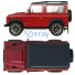 Автомобіль Land Rover Defender Works V8 - zifir3d