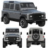 Автомобіль Land Rover Defender Works V8 4 Door - zifir3d