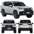 Voiture Lexus LX600 F Sport - zifir3d