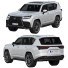 Voiture Lexus LX600 F Sport - zifir3d