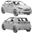 Автомобіль Mazda 2 - zifir3d