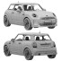 Автомобіль BMW Mini Cooper 3 Door - zifir3d