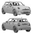 Автомобіль BMW Mini Cooper 5 Door - zifir3d