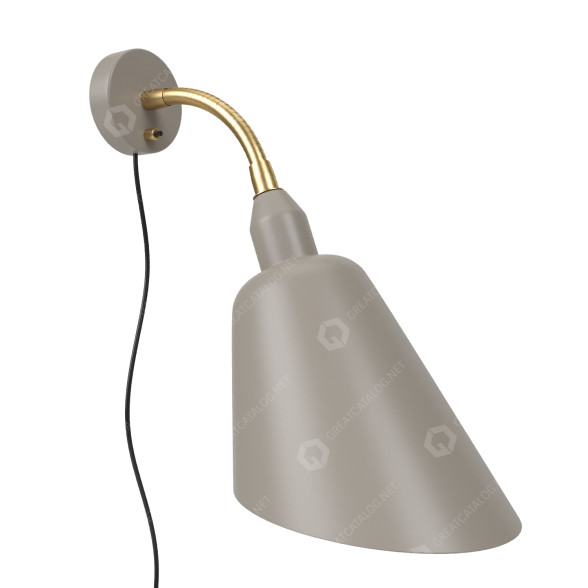 Lampa ścienna &Tradition Bellevue AJ9 model 3D