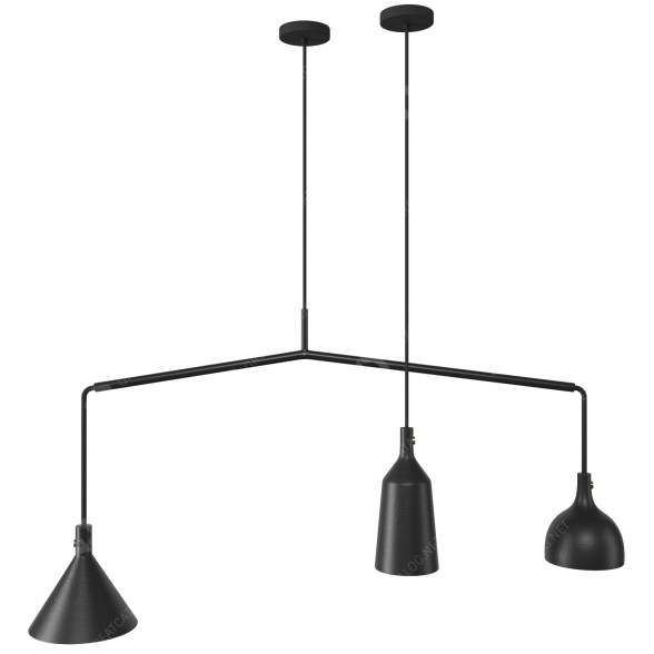 Lampy wiszące MENU Cast model 3D