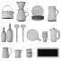 Посуд Kitchen Set 02 - MoJIoKo