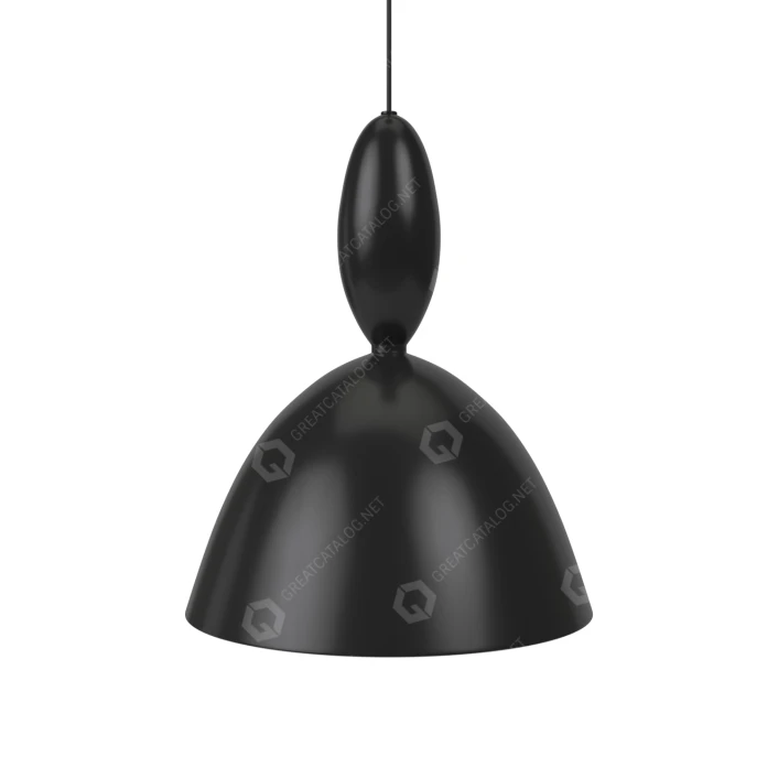 Muuto Mhy Pendant Lite Black ペンダントライト Pendant Lamp Muuto Mhy 3D model #25503 | GreatCatalog