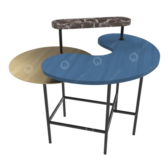 Coffee Table &Tradition Palette JH8 3D model