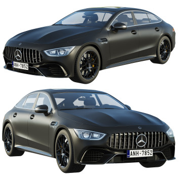 Coche  Mercedes-Benz AMG GT 63 Modelo 3D