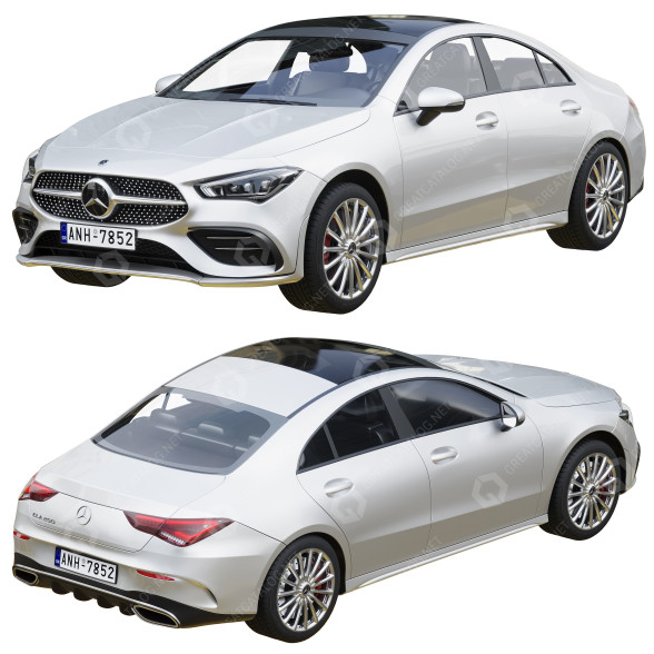 Auto Mercedes-Benz CLA 250 3D-Modell