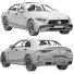 Auto Mercedes-Benz CLS AMG 2022 - zifir3d