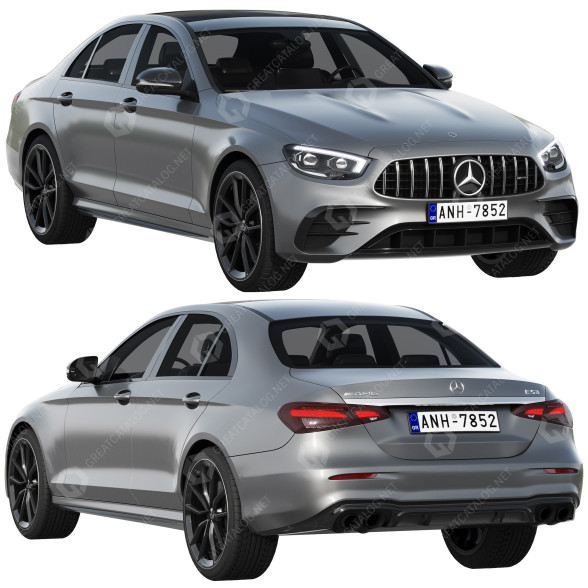 Auto Mercedes-Benz E53 AMG 3D-Modell