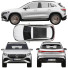 Автомобиль Mercedes-Benz EQA - zifir3d