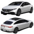 Coche Mercedes-Benz EQS - zifir3d