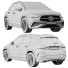 Samochód Mercedes-Benz GLA - zifir3d