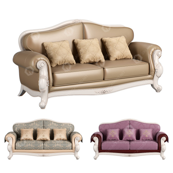 Sofa Carpenter C 3 Seats 230 3D model