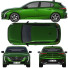 Coche Peugeot 308 - zifir3d