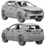 Auto Peugeot 3008 - zifir3d