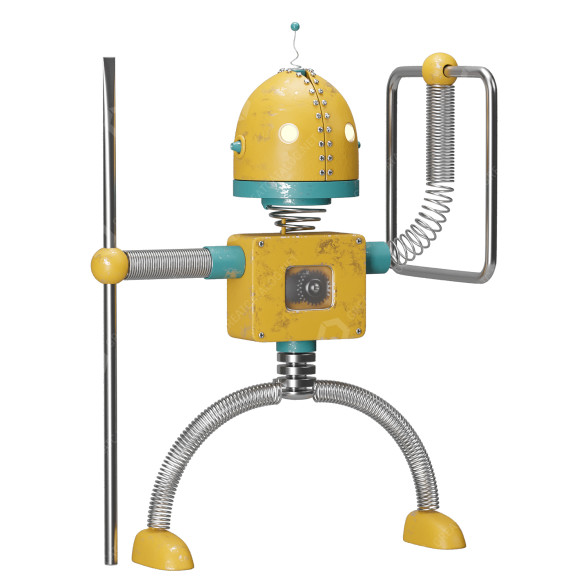 Іграшка Robot from Laputa 3D модель