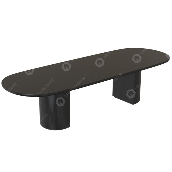 Стіл Gubi Moon Dining 3D модель