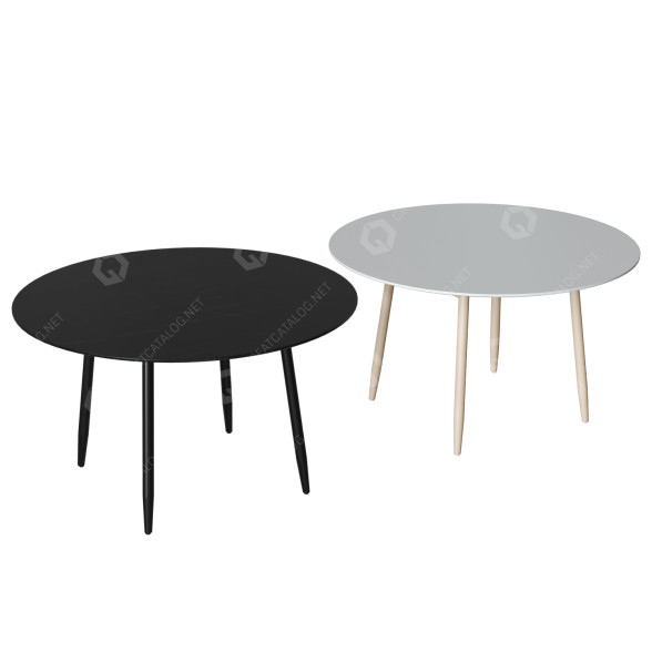 Tabelle Massproductions Icha Round 3D-Modell