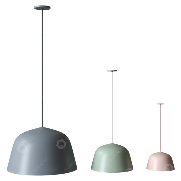 Lampes suspendues Muuto Ambit modèle 3D