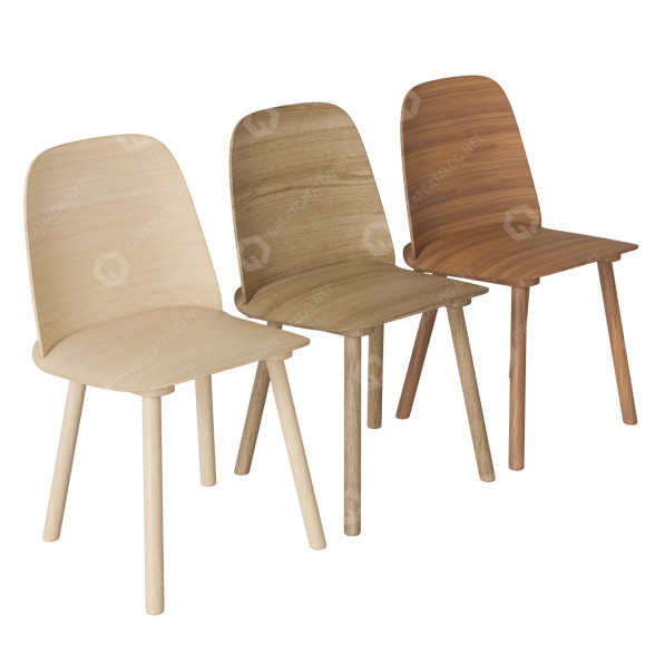 Стілець Muuto Nerd 3D модель