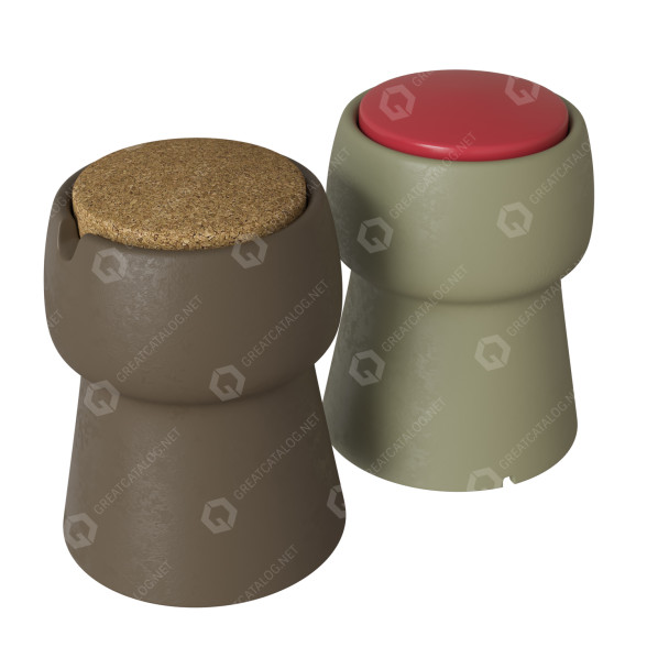 Hocker Champ by Jokjor 3D-Modell