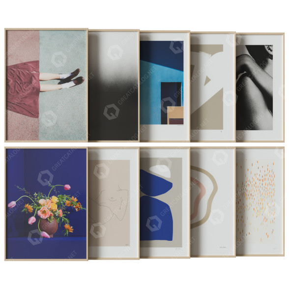 Картини Art Work Set 16 3D модель