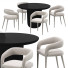 Table and Chairs CB2 Dining Set - QrisTina