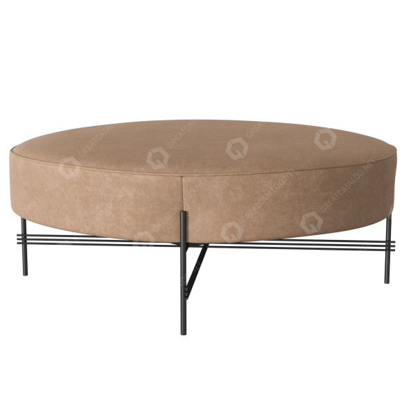 Pouf Gubi TS Round 3D model