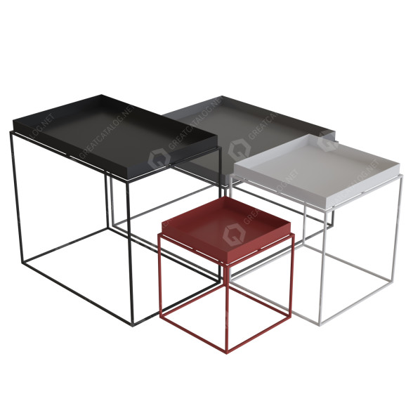 Tables basses Tray modèle 3D