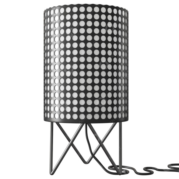 Lampa stołowa Gubi ABC model 3D