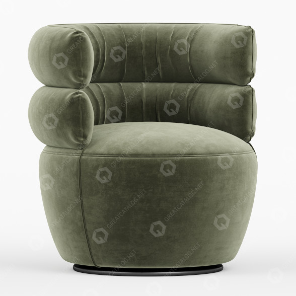 Sillón Nicoline Julie Modelo 3D