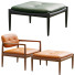 Fotel i pufa Minotti Yoko - ED-MONTE