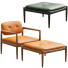 Fotel i pufa Minotti Yoko - ED-MONTE